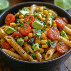 When it comes to pasta salads, the Smoky Chipotle Bliss Pasta Salad stands out as a vibrant and enticing dish that promises a delightful combination of flavors and textures. This recipe seamlessly marries the smokiness of chipotle peppers with fresh, colorful ingredients, making it an ideal choice for various occasions—from casual picnics to festive gatherings. Pasta salads have long held a cherished place in culinary traditions around the world, celebrated for their versatility as either a side dish or a satisfying main course. With the Smoky Chipotle Bliss Pasta Salad, you will find that it not only caters to diverse palates but also allows for creative expression in the kitchen.