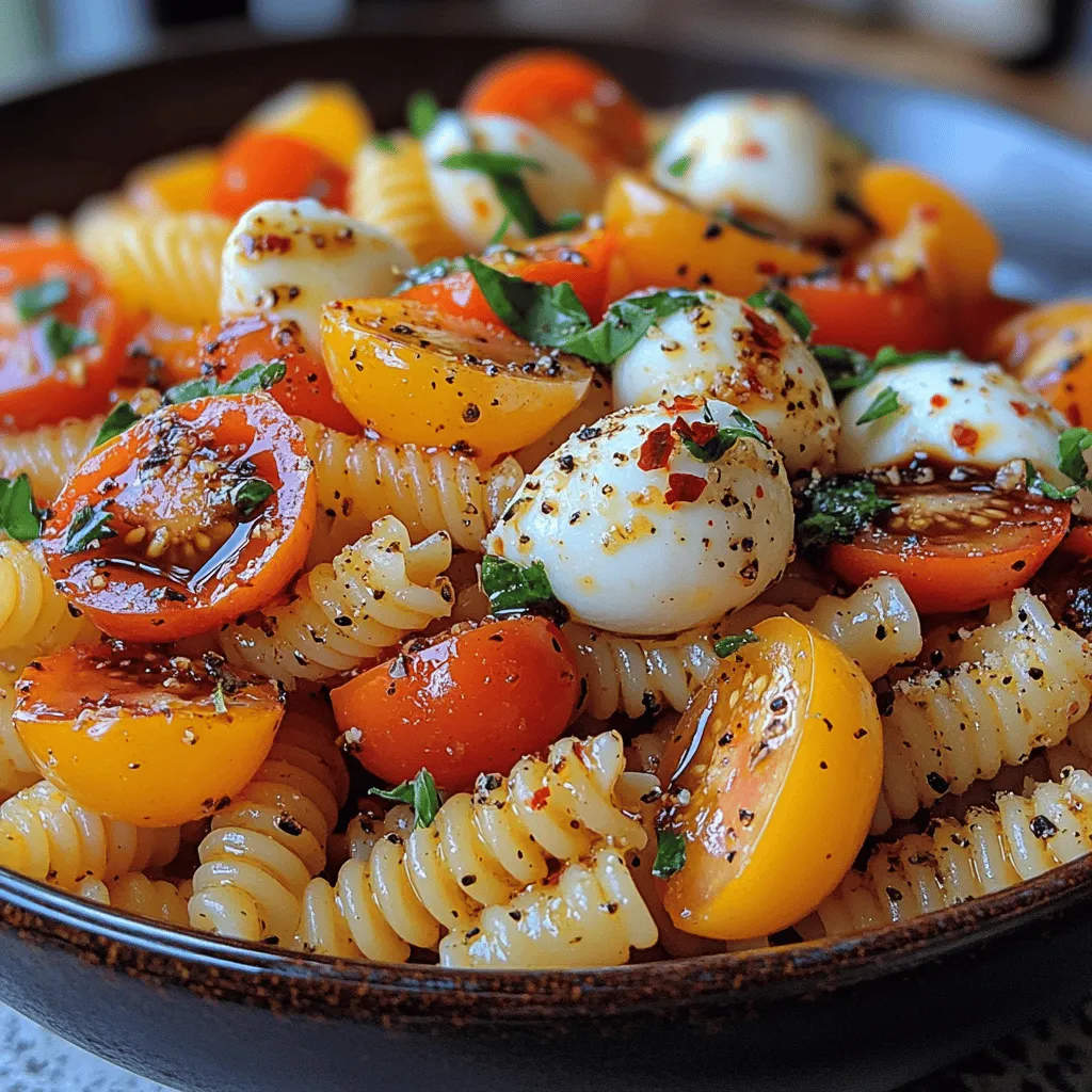 When preparing your Fresh Caprese Pasta Salad, it's essential to consider dietary restrictions and preferences. Here are some possible ingredient substitutions to ensure everyone can enjoy this delightful dish:
