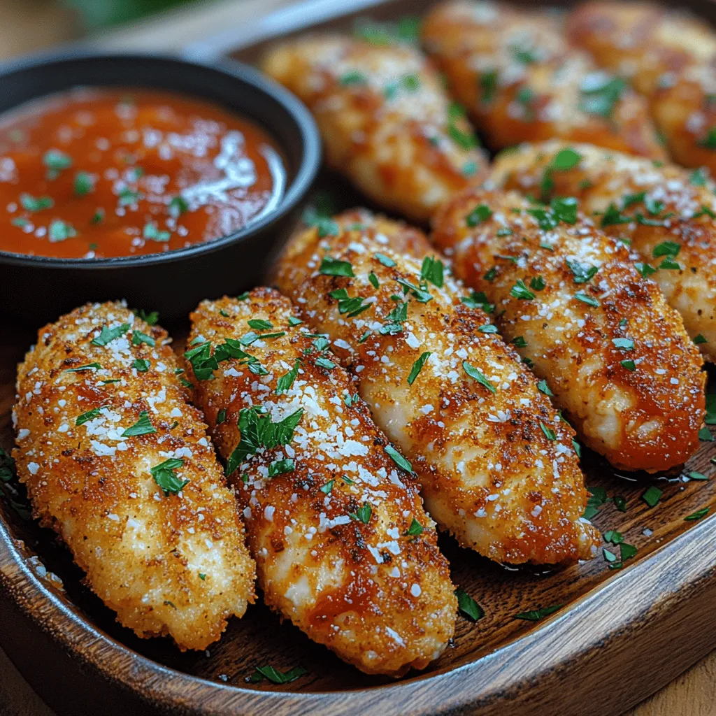To create Crispy Chicken Parmesan Fingers, it's essential to understand the role of each ingredient in achieving the perfect balance of flavor and texture. Here’s a breakdown of the key components that make this dish stand out.
