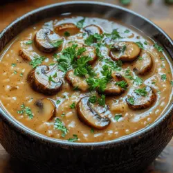 As the chill of autumn settles in and winter approaches, there's nothing quite like a steaming bowl of creamy soup to warm the soul. Creamy soups are the ultimate comfort food, offering both nourishment and satisfaction, making them a staple during the colder months. Among the myriad of comforting soup recipes, the Silky Mushroom Delight Soup stands out as a rich, flavorful option that not only tantalizes the taste buds but also provides a wholesome meal for any occasion.