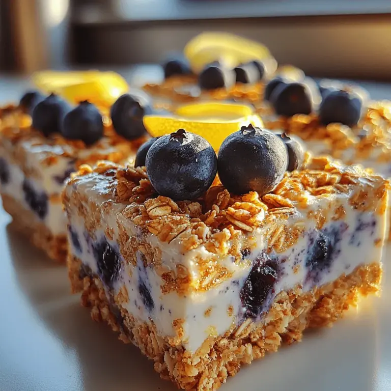In today's health-conscious world, the popularity of nutritious snacks has soared. Individuals and families alike are on the lookout for delicious yet wholesome treats that can satisfy those midday cravings without compromising their dietary goals. Among the myriad of healthy snack options available, Lemon Blueberry Bliss Bars have emerged as a standout choice—combining vibrant flavors with nourishing ingredients to create a truly delightful indulgence.