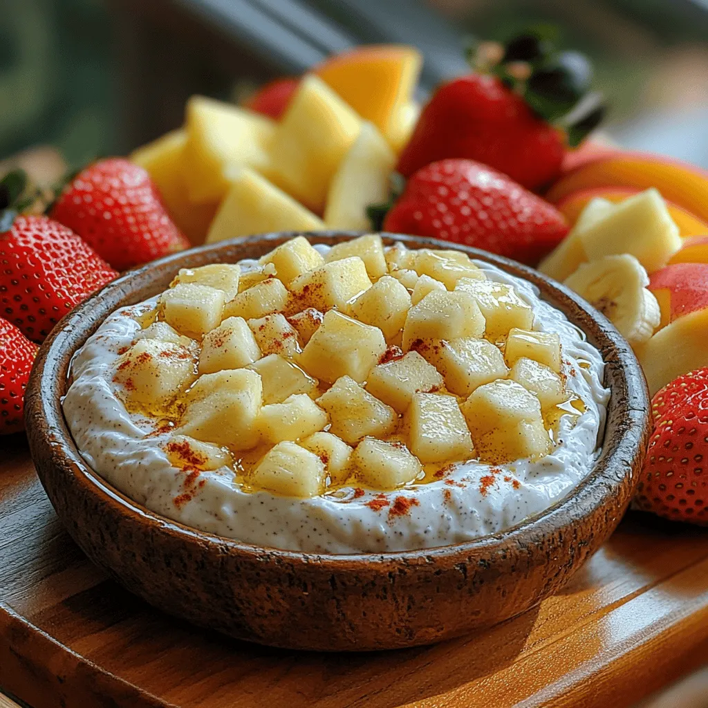 In the world of snacks and appetizers, few dishes can claim the wholesome appeal and versatility of the Fruity Greek Delight Dip. This delightful concoction, primarily based on the creamy goodness of Greek yogurt, not only serves as a delicious treat but also boasts a range of nutritional benefits. Greek yogurt, rich in protein and probiotics, provides a satisfying foundation for this dip, making it a guilt-free indulgence that is both nutritious and flavorful.