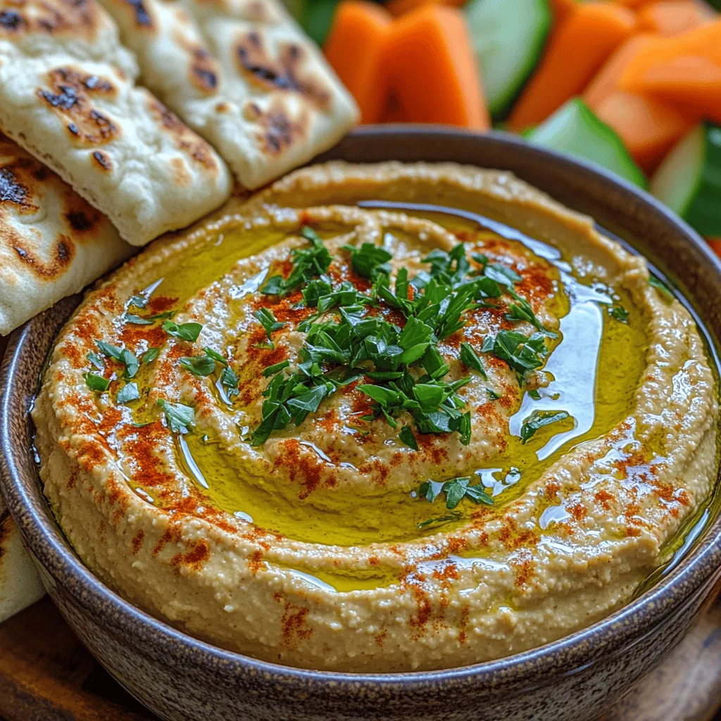 If you're searching for a delectable dip that perfectly balances rich flavors with a healthy profile, look no further than creamy roasted garlic hummus. This scrumptious dish is not only a staple in Middle Eastern cuisine but has also gained immense popularity across the globe for its versatility and delightful taste. Whether you’re hosting a gathering, enjoying a casual snack, or simply looking to incorporate more plant-based options into your diet, this hummus recipe will surely satisfy your cravings.