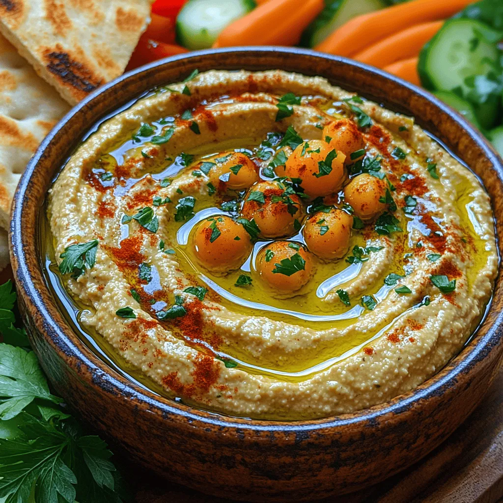 If you're searching for a delectable dip that perfectly balances rich flavors with a healthy profile, look no further than creamy roasted garlic hummus. This scrumptious dish is not only a staple in Middle Eastern cuisine but has also gained immense popularity across the globe for its versatility and delightful taste. Whether you’re hosting a gathering, enjoying a casual snack, or simply looking to incorporate more plant-based options into your diet, this hummus recipe will surely satisfy your cravings.