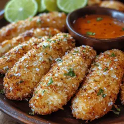 When it comes to comfort food that tantalizes the taste buds, crispy coconut chicken strips stand out as a delightful favorite. This dish wonderfully marries the succulent tenderness of chicken breast with the tropical sweetness of coconut, resulting in a culinary experience that is both satisfying and unique. Whether you're serving them at a family dinner, preparing them for a festive gathering, or simply indulging in a casual snack, these chicken strips are sure to please a crowd. Their crispy exterior, combined with a juicy interior, makes them an irresistible treat for both children and adults alike.