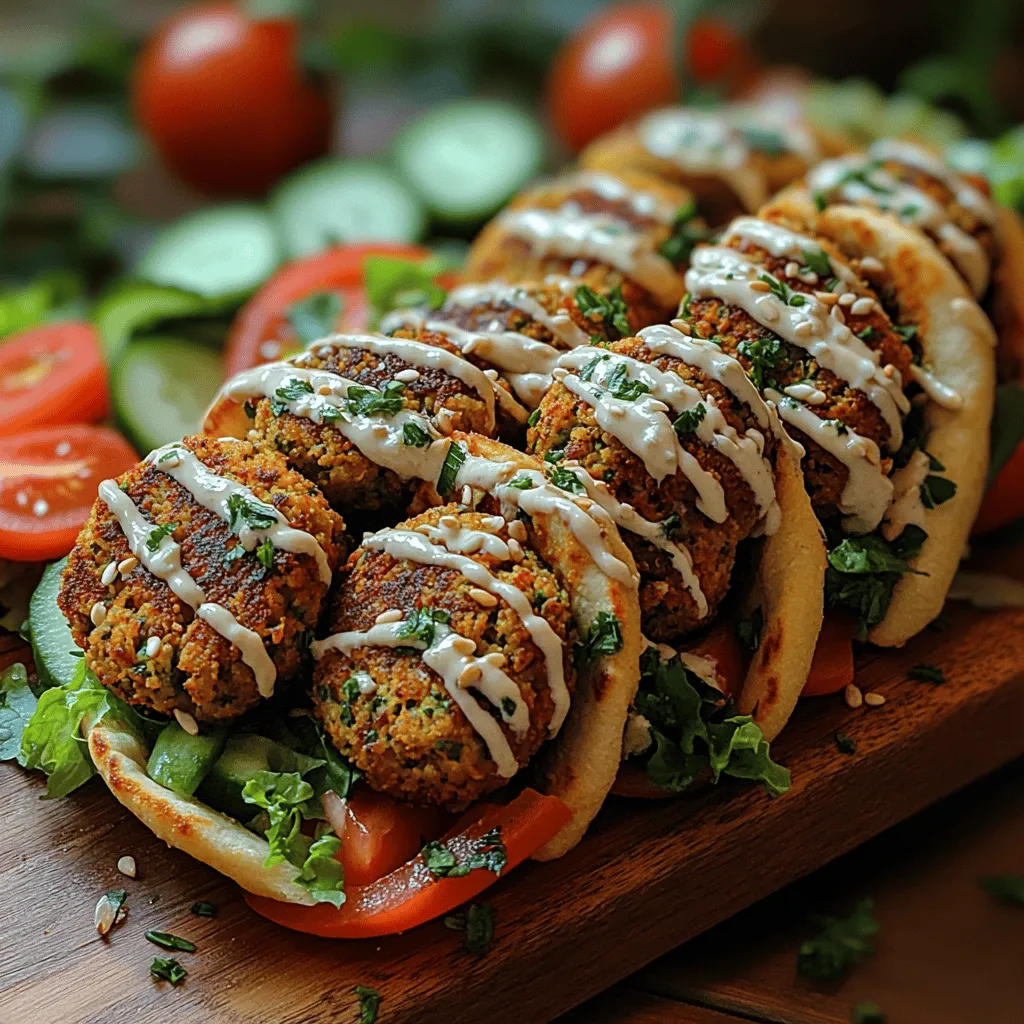 Crispy Falafel Pita Pockets are more than just a meal; they are a delightful culinary journey that transports you to the vibrant streets of the Middle East. Infused with aromatic spices and fresh ingredients, this dish marries flavor and nutrition in a way that is both satisfying and wholesome. For those seeking a lunch or dinner option that is not only delicious but also packed with health benefits, these pita pockets filled with crispy falafel, fresh vegetables, and a creamy sauce are the perfect solution.