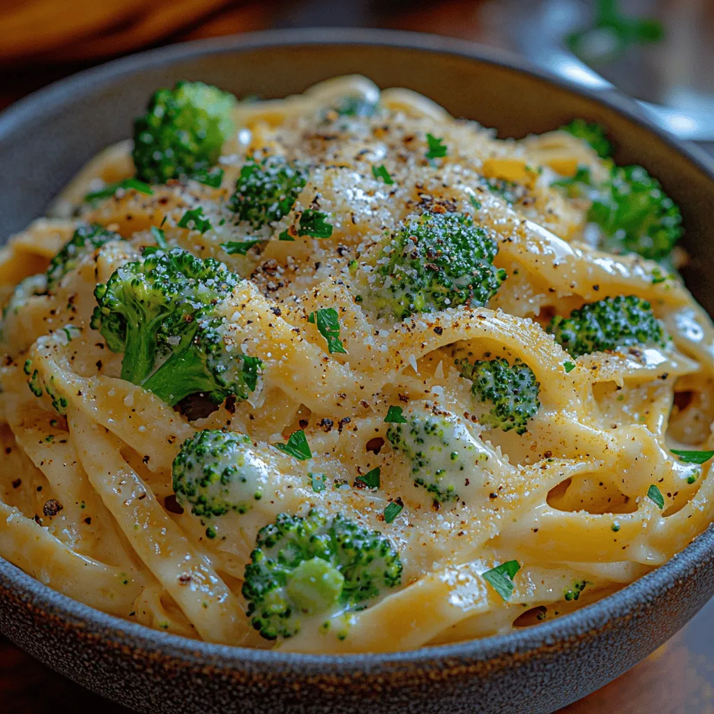 Creamy Broccoli Alfredo Pasta is a delightful dish that fuses the rich, indulgent flavors of classic Alfredo sauce with the vibrant freshness of broccoli florets. This comforting meal not only satisfies the palate but also creates a harmonious balance of creamy textures and earthy tastes. Whether you’re preparing a cozy family dinner or aiming to impress guests with an elegant meal, this pasta dish is a versatile choice that caters to various occasions. In this article, we will guide you through the step-by-step process of crafting this delicious pasta, delve into the nutritional benefits of its wholesome ingredients, and explore creative variations to tailor the dish to your personal taste.