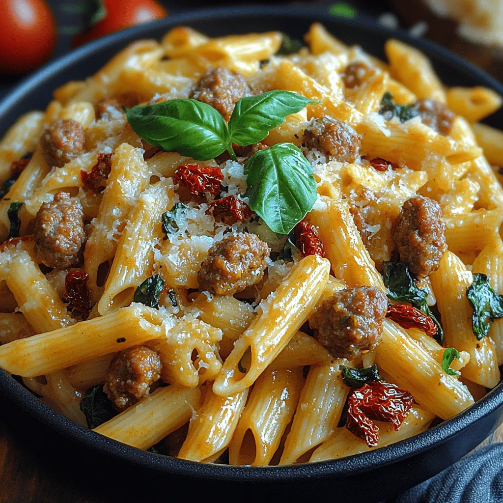 When it comes to comfort food, few dishes can compete with a hearty pasta skillet. The Savory Italian Sausage Pasta Skillet with Spinach & Sun-Dried Tomatoes stands out as an irresistible choice that combines rich flavors, vibrant colors, and essential nutrients—all in one convenient dish. This recipe not only captures the essence of Italian cuisine but also fits seamlessly into busy weeknight dinners, making it a favorite among both home cooks and families alike.