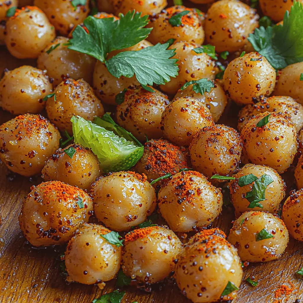 Welcome to the vibrant world of Crunchy Chili Lime Roasted Chickpeas, a delightful recipe that marries flavor with nutrition, offering a satisfying crunch that is simply irresistible. This snack is not just about filling your stomach; it’s a culinary experience that showcases the perfect balance between the warm heat of chili and the refreshing zest of lime, all while celebrating the wholesome goodness of chickpeas. Whether you are seeking a healthy alternative to traditional snacks or simply looking to elevate your appetizer game, these roasted chickpeas are sure to become a staple in your kitchen.