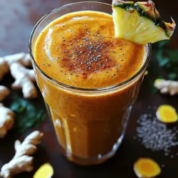 When it comes to sweetening your Golden Turmeric Ginger Smoothie, both honey and maple syrup are excellent natural sweeteners, offering distinct health benefits.