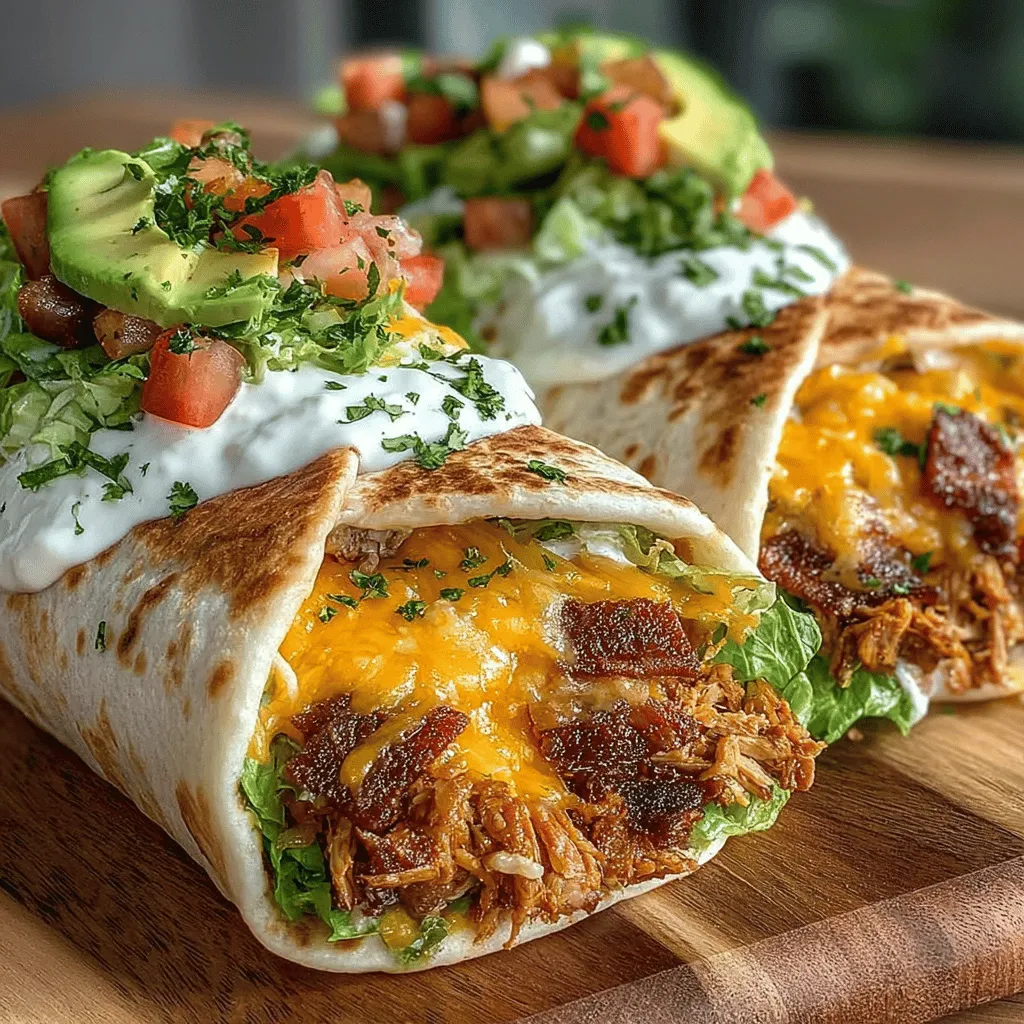 To create the perfect Savory Chicken Bacon Ranch Wraps, start with the right tortillas. Flour tortillas are often preferred for their soft and pliable texture, making them easier to wrap without tearing. Here’s how to prepare them for optimal wrapping: