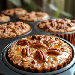 In today's fast-paced world, the quest for a healthy yet satisfying breakfast has become a priority for many. As the trend of wholesome eating continues to rise, more people are turning to creative solutions that fit seamlessly into their busy lifestyles. One standout option that perfectly marries health and indulgence is the Maple Pecan Baked Oatmeal Cups. These delightful little cups are more than just a convenient breakfast; they are a warm embrace of flavor and nutrition, ideal for those hectic mornings or a laid-back brunch with friends.