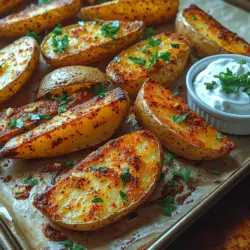 In the expansive realm of comfort food, few dishes can match the satisfying crunch and robust flavors of crispy potato wedges. These golden-brown delights are not just a staple at fast-food joints; they can easily be elevated into gourmet snacks or side dishes right in your own kitchen. Enter the Spicy Delight Crispy Cajun Potato Wedges—a tantalizing recipe that combines the hearty texture of perfectly baked potatoes with an exciting kick of Cajun spices. This dish is a celebration of flavor, making it the perfect accompaniment for burgers, grilled meats, or even a standalone snack for family movie nights.