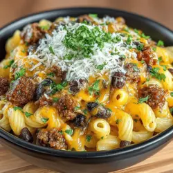When it comes to comfort food, few dishes can rival the heartwarming allure of a steaming bowl of chili cheese macaroni. This Cheesy Comfort Bowl combines the rich, creamy texture of macaroni and cheese with the robust flavors of chili, creating a dish that is not only satisfying but also incredibly comforting. The magic of this recipe lies in its ability to evoke nostalgia while providing a modern twist on classic flavors, making it an ideal choice for family dinners, potlucks, or a cozy evening in.