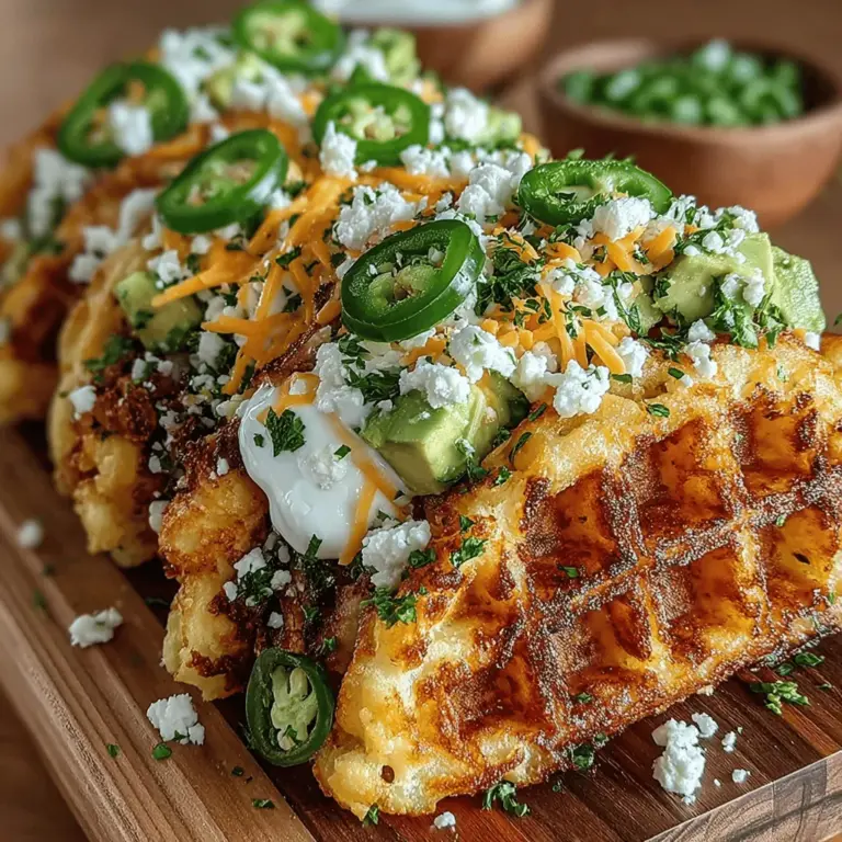 To create the perfect batter for your Crispy Sweet Corn & Herb Waffle Tacos, it's essential to combine your dry and wet ingredients properly. Start by sifting your dry ingredients—flour, baking powder, salt, and a hint of sugar—into a large mixing bowl. This step not only helps to eliminate any lumps but also incorporates air, leading to a lighter texture.