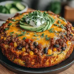 When it comes to weeknight dinners, finding a recipe that pleases the entire family while also being nutritious can feel like a daunting task. Enter the Cheesy Taco Zoodle Casserole, a dish that combines the comforting flavors of a classic taco casserole with the health benefits of zucchini noodles, or "zoodles." This innovative recipe has gained traction among health-conscious eaters and busy families alike, thanks to its easy preparation and ability to satisfy cravings without the added carbs typically associated with traditional pasta dishes.