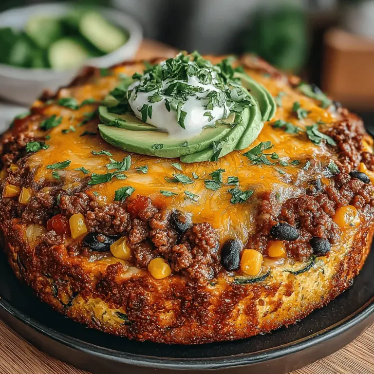 When it comes to weeknight dinners, finding a recipe that pleases the entire family while also being nutritious can feel like a daunting task. Enter the Cheesy Taco Zoodle Casserole, a dish that combines the comforting flavors of a classic taco casserole with the health benefits of zucchini noodles, or "zoodles." This innovative recipe has gained traction among health-conscious eaters and busy families alike, thanks to its easy preparation and ability to satisfy cravings without the added carbs typically associated with traditional pasta dishes.