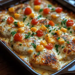When it comes to comfort food, few dishes can compare to a Hearty Creamy Ranch Chicken Bake. This delightful recipe seamlessly blends succulent chicken with a rich, creamy ranch sauce, creating a meal that is not only satisfying but also incredibly flavorful. The appeal of this dish lies in its ability to provide warmth and comfort, making it a perfect choice for chilly evenings or family gatherings. Whether you’re feeding a crowd or looking for a simple weeknight dinner, this recipe checks all the boxes.