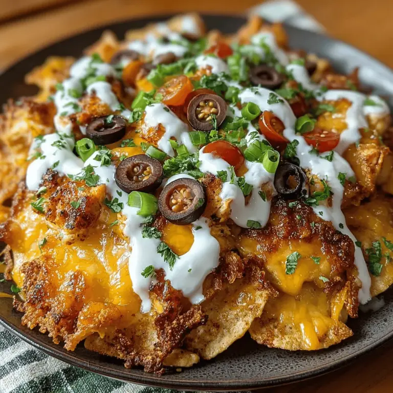 In the realm of comfort food, nachos reign supreme, but they often come laden with heavy toppings and greasy chips. Enter Crispy Pita Nachos with Ranch Chicken, a game-changing dish that elevates this classic favorite to new heights. With a delightful crunch and a burst of flavor, this innovative recipe is not just a nod to traditional nachos; it's an entirely new way to enjoy a beloved snack. Perfect for gatherings, game nights, or a cozy family dinner, these pita nachos are sure to impress your guests and satisfy your cravings.