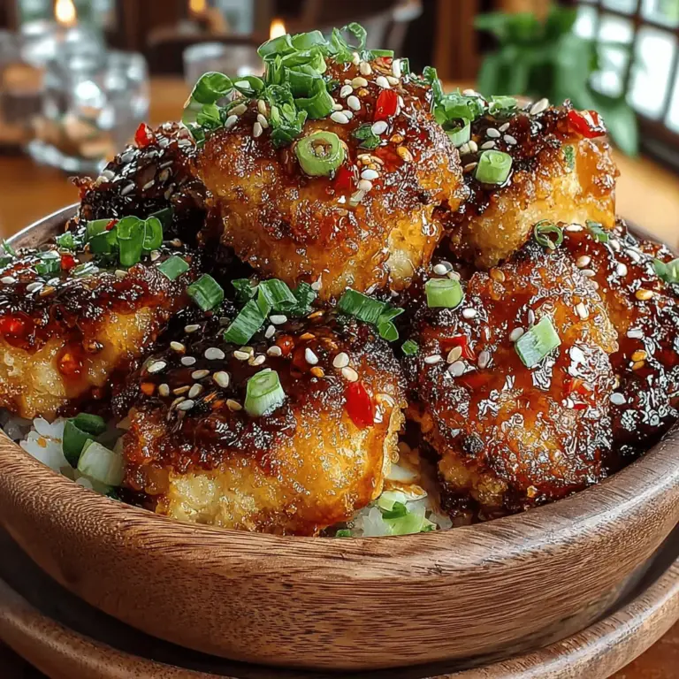 If you're looking for a dish that perfectly balances spicy and sweet flavors, look no further than Spicy-Sweet Chili Honey Glazed Chicken Nuggets. This tantalizing recipe elevates the classic chicken nugget to new heights, combining a crispy exterior with a succulent interior, all enveloped in a luscious glaze that will leave your taste buds dancing. Whether you're preparing a family dinner, hosting a party, or simply craving a snack, these chicken nuggets are sure to delight everyone at the table.