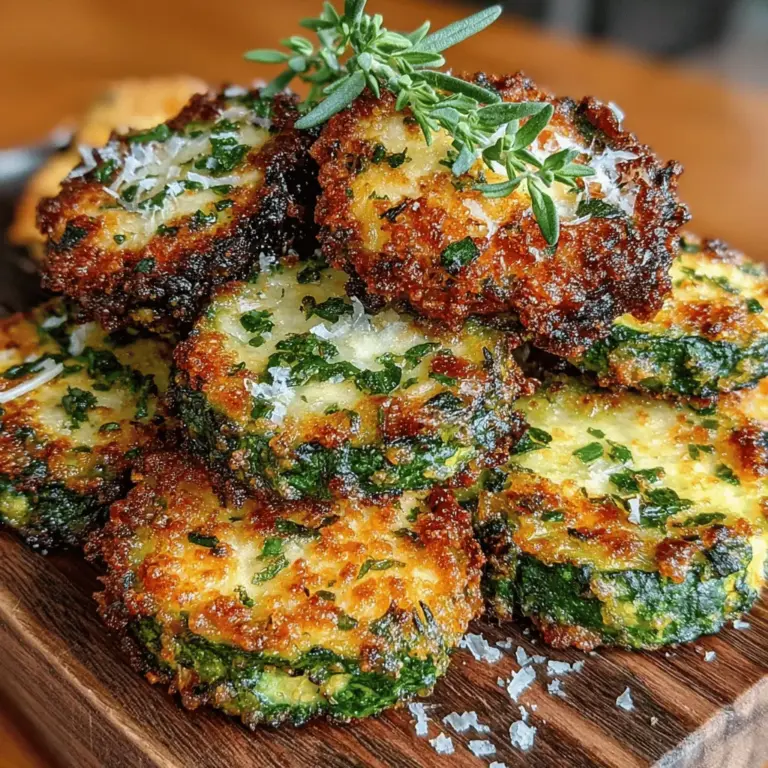 In the world of healthy snacking, few options are as satisfying as homemade Crunchy Herb-Infused Zucchini Chips. These delicious bites not only cater to your cravings for something crispy but also provide a nutritious alternative to traditional chips. With the growing emphasis on clean eating and healthy lifestyles, zucchini chips have emerged as a popular choice among health-conscious snackers. Made with fresh zucchinis and infused with a medley of herbs and spices, this recipe is an easy way to incorporate more vegetables into your diet without sacrificing flavor. Whether you’re looking for a guilt-free snack, a party appetizer, or a side dish, these zucchini chips are versatile and delightful.