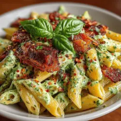 If you’re in search of a pasta dish that perfectly balances indulgence and freshness, look no further than Creamy Avocado and Bacon Penne. This recipe brings together the rich creaminess of ripe avocados with the savory crunch of thick-cut bacon, creating a delightful harmony that is sure to please any palate. Whether you’re cooking for a special occasion, a cozy family dinner, or simply craving a comforting meal, this dish is versatile enough to suit any setting.