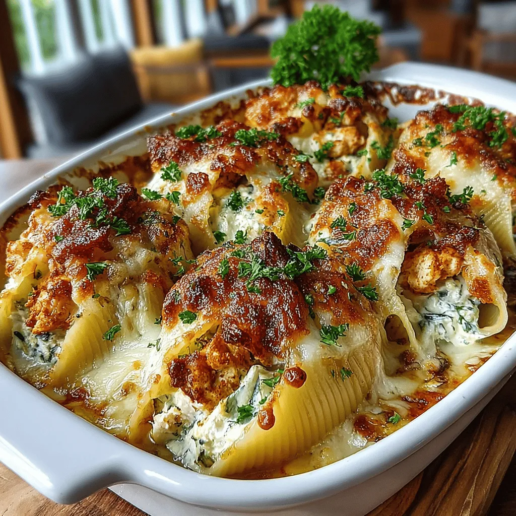 When it comes to cozy, satisfying meals, few dishes compare to Creamy Spinach Artichoke Chicken Shells. This recipe embodies comfort food at its finest, combining tender pasta shells with a rich, creamy filling that is sure to delight your taste buds. The harmonious blend of flavors and textures makes it a favorite among families, busy professionals, and anyone seeking a quick yet delicious dinner option. With hearty chicken, vibrant spinach, and luscious artichokes enveloped in a velvety sauce, this dish not only pleases the palate but also provides a visual feast that is perfect for gatherings or a simple weeknight dinner.