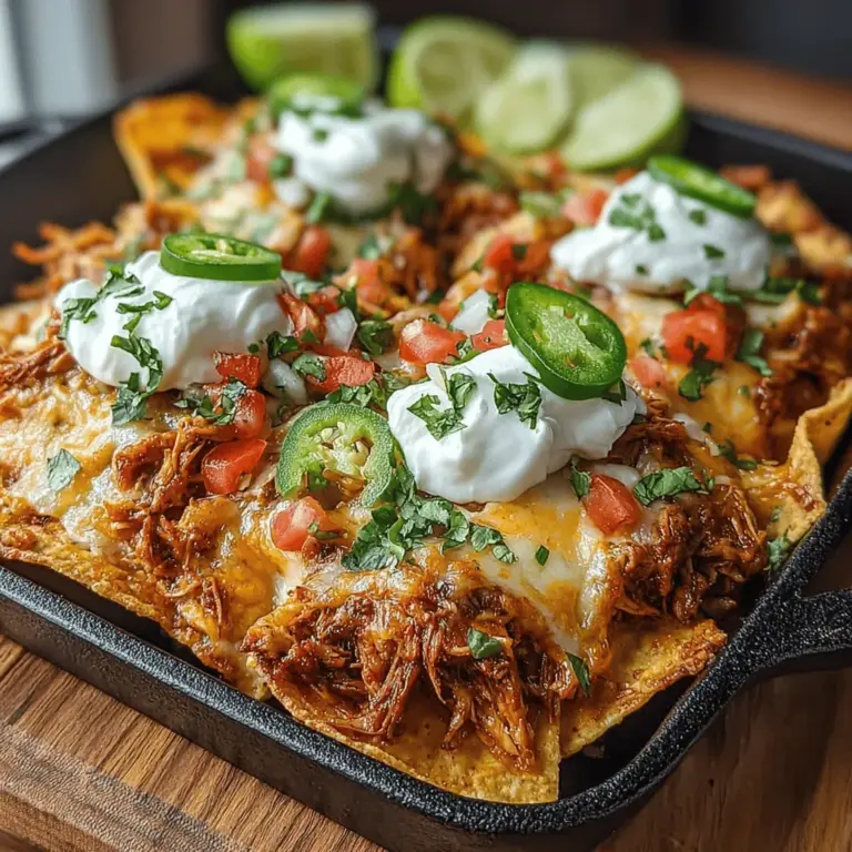Nachos have long established themselves as a beloved snack and meal choice across various cultures, owing to their incredible versatility and the ease with which they can be customized. Whether enjoyed as a game day staple, a party appetizer, or a quick weeknight dinner, nachos can cater to any occasion. The combination of crunchy tortilla chips layered with a medley of toppings makes them appealing to both the eyes and the palate. Among the myriad of nacho variations, Spicy Baked Fajita Chicken Nachos stand out for their vibrant flavors and satisfying textures.