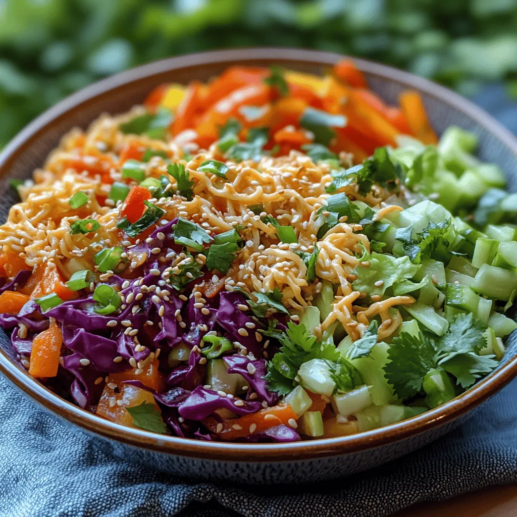 In the world of culinary delights, few dishes offer the vibrant crunch and refreshing flavors that a sesame noodle slaw can provide. This Crunchy Sesame Noodle Slaw is not only a feast for the eyes but also a nourishing option perfect for any occasion, whether as a light lunch, a side dish for dinner, or a potluck favorite. With an array of colorful vegetables and a sesame dressing that packs a punch, this recipe combines health and flavor effortlessly.