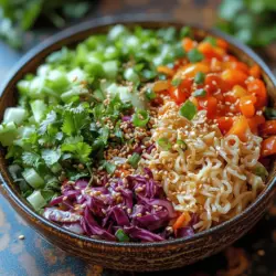 In the world of culinary delights, few dishes offer the vibrant crunch and refreshing flavors that a sesame noodle slaw can provide. This Crunchy Sesame Noodle Slaw is not only a feast for the eyes but also a nourishing option perfect for any occasion, whether as a light lunch, a side dish for dinner, or a potluck favorite. With an array of colorful vegetables and a sesame dressing that packs a punch, this recipe combines health and flavor effortlessly.