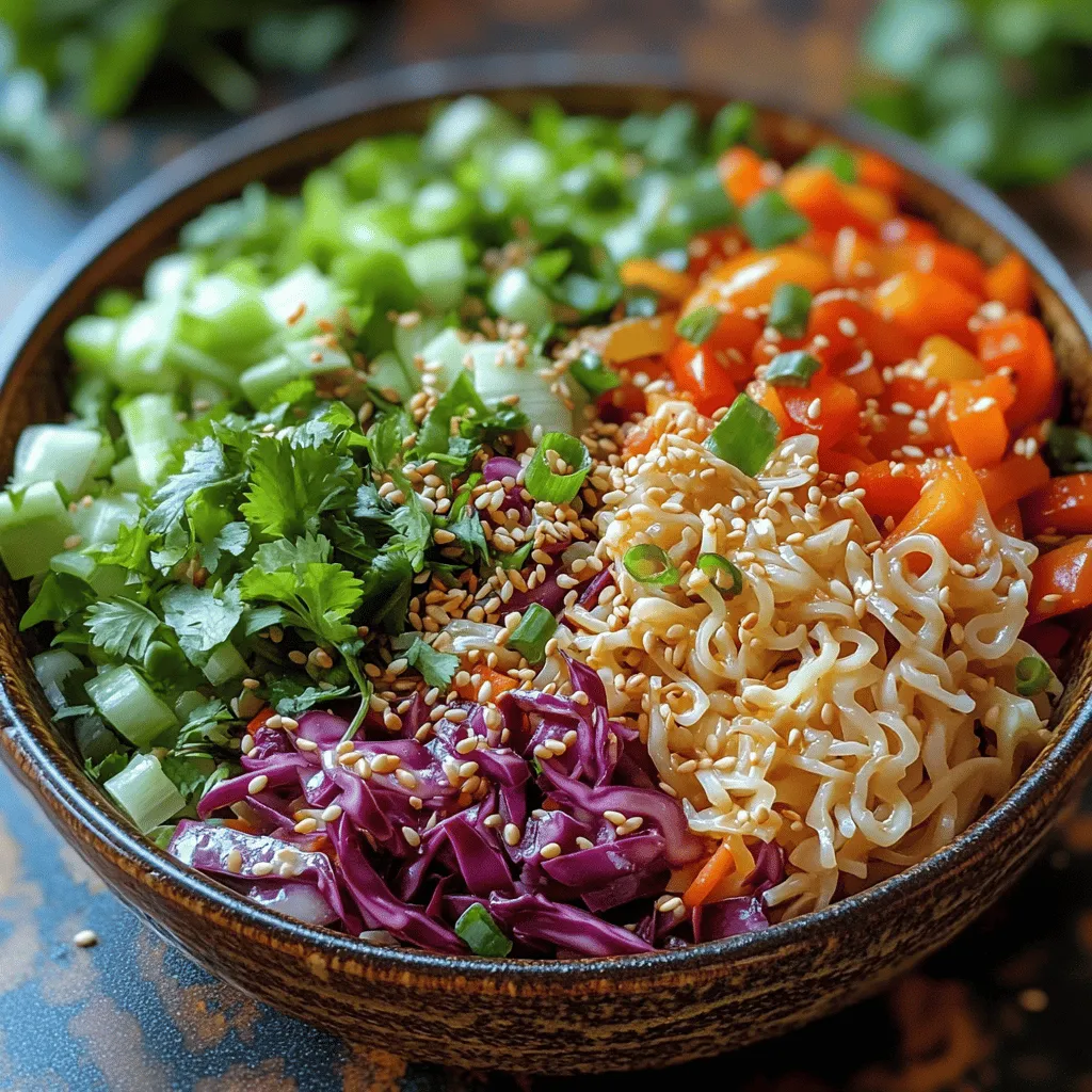 In the world of culinary delights, few dishes offer the vibrant crunch and refreshing flavors that a sesame noodle slaw can provide. This Crunchy Sesame Noodle Slaw is not only a feast for the eyes but also a nourishing option perfect for any occasion, whether as a light lunch, a side dish for dinner, or a potluck favorite. With an array of colorful vegetables and a sesame dressing that packs a punch, this recipe combines health and flavor effortlessly.