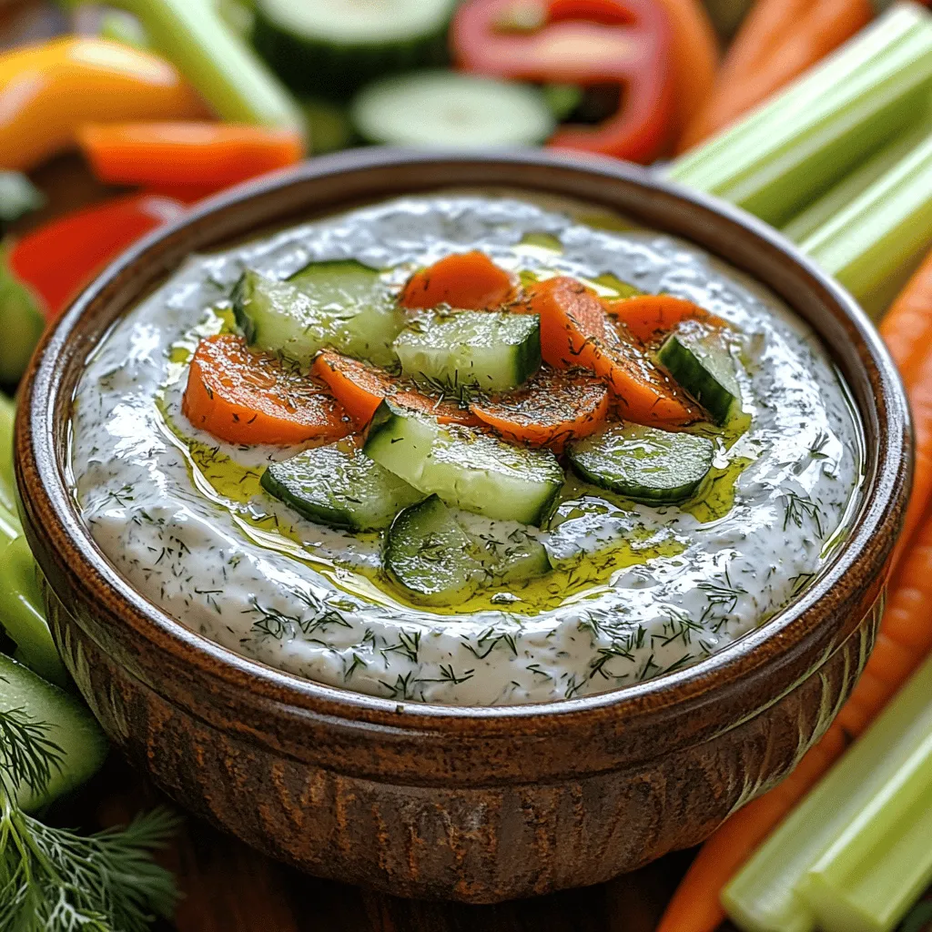 In the realm of dips, few recipes are as versatile and crowd-pleasing as a well-made ranch dip. The Zesty Greek Yogurt Ranch Dip takes this classic favorite to a new level, combining the rich, creamy texture of Greek yogurt with the tangy flavors of traditional ranch seasoning. This dip not only serves as a flavorful accompaniment to your favorite fresh vegetables but also stands out as a guilt-free option for health-conscious snackers. Whether you're hosting a game day gathering, preparing for a summer barbecue, or simply looking for a nutritious snack, this dip is sure to impress.