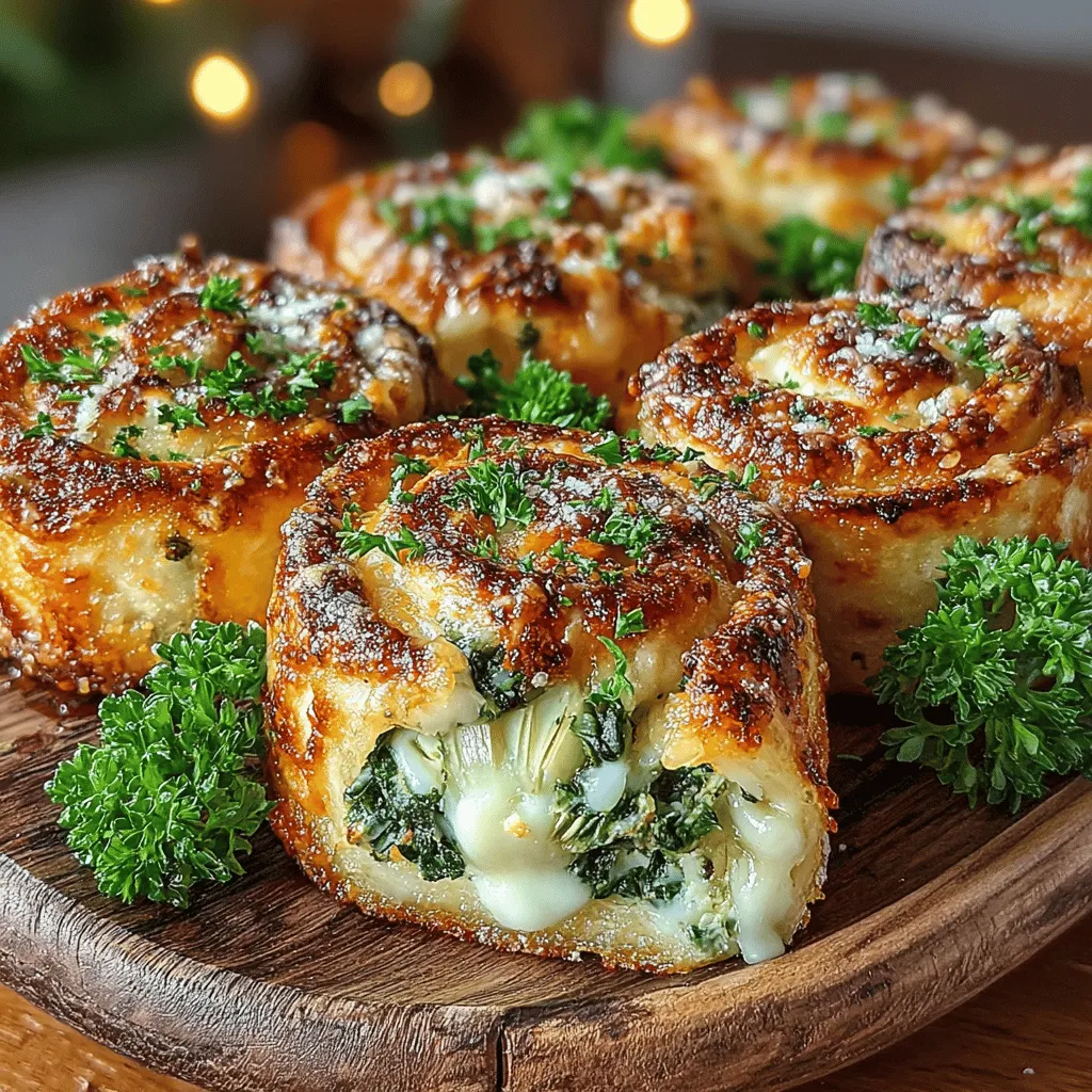Delving into the world of delightful appetizers, Spinach Artichoke Pinwheels stand out as a crowd-pleasing favorite. These bite-sized treats not only boast an appealing presentation but are also packed with flavor, making them an ideal addition to any gathering or an irresistible snack for any time of day. By combining creamy cheese, fresh spinach, and savory artichokes, these pinwheels are easy to prepare and bound to impress your family and guests alike.