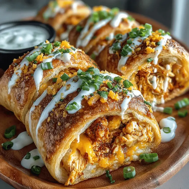Buffalo chicken dishes have become a staple in American cuisine, celebrated for their bold flavors and satisfying heat. From classic wings to creamy dips, the spicy, tangy profile of buffalo chicken has captured the hearts (and taste buds) of many. Among the array of buffalo chicken recipes, Spicy Buffalo Chicken Crescent Roll Spirals stand out as a particularly delightful option. These spirals are not just a mouthwatering treat; they are also an incredibly easy-to-prepare appetizer or snack that can elevate any gathering.