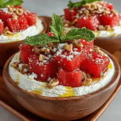 As the warm weather rolls in, the search for light and refreshing dishes becomes a priority for many home cooks and culinary enthusiasts. Enter the Feta & Watermelon Whirl Bowl—a vibrant and invigorating dish that perfectly embodies the essence of summer. This delightful bowl is not only visually appealing but also tantalizes the taste buds with its unique combination of flavors and textures. With sweet, juicy watermelon, creamy feta cheese, and a medley of fresh ingredients, it is an ideal choice for appetizers, light meals, or gatherings with friends and family.