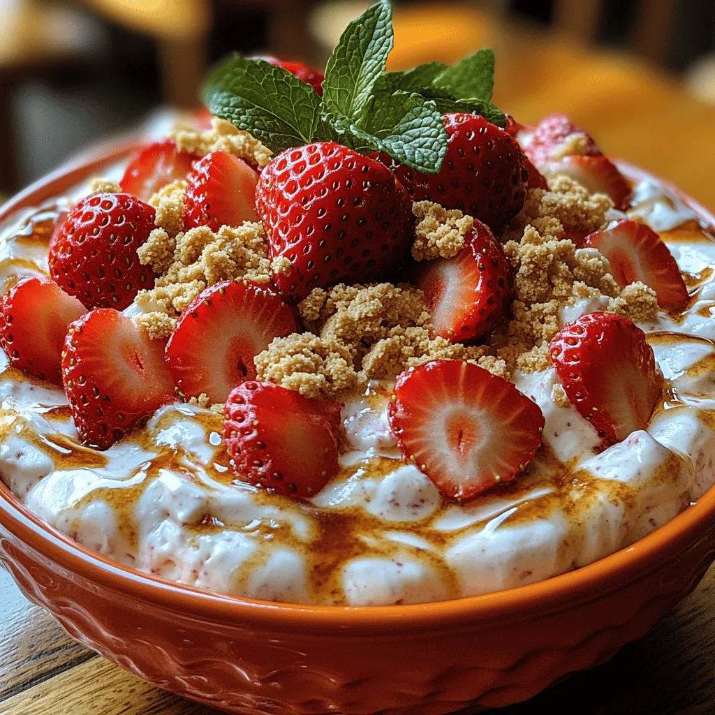 To create the Delightful Strawberry Cheesecake Dip, it’s important to understand the role each ingredient plays in achieving the desired flavor and texture. Here’s a closer look at the key components: