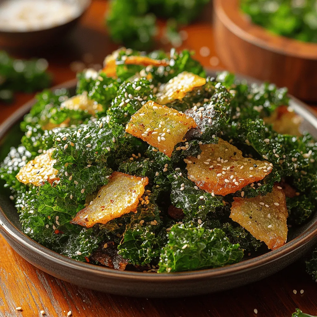 If you’re on the lookout for a snack that is both healthy and satisfying, look no further than crunchy sesame kale chips. This recipe transforms nutrient-packed kale into a tasty, crunchy delight that can easily replace traditional potato chips or other high-calorie snacks. Kale chips not only offer a delightful crunch but also boast a rich nutritional profile that makes them a guilt-free indulgence.
