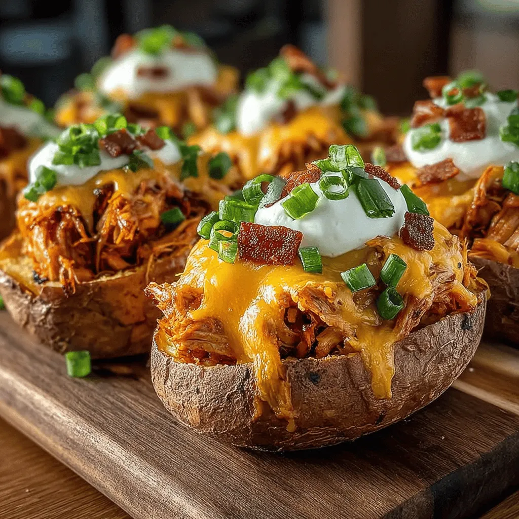 To create the ultimate loaded BBQ chicken sweet potato skins, it’s essential to understand the key ingredients that bring this dish to life.