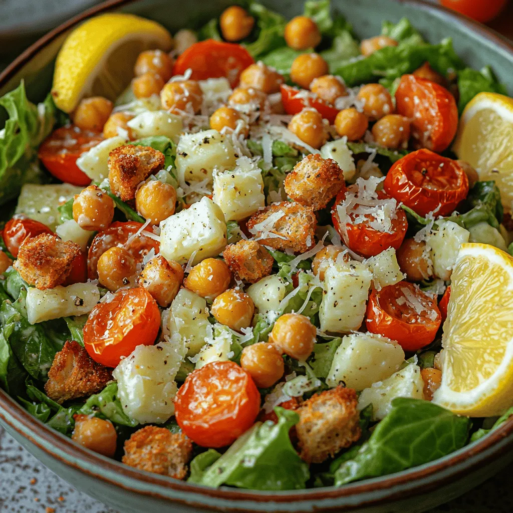 In recent years, there has been a significant shift towards plant-based diets, driven by a growing awareness of health, environmental sustainability, and ethical eating. As individuals seek nutritious, satisfying meals that do not compromise on flavor, innovative recipes are emerging to meet this demand. One such dish that brilliantly encapsulates these trends is the Crispy Chickpea Caesar Salad. This recipe serves as a delightful vegan alternative to the traditional Caesar salad while retaining the essence of what makes it so beloved.