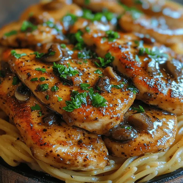 Chicken Marsala is a beloved Italian-American dish that has warmed hearts and satisfied appetites across the globe. Originating from the Sicilian region of Marsala, this dish features a delightful combination of tender chicken, earthy mushrooms, and a rich, sweet Marsala wine sauce. Traditionally, Chicken Marsala is pan-fried, allowing the chicken to develop a golden crust while the sauce is made in the same pan, capturing all the delicious browned bits. However, with the advent of slow cooking, this classic recipe has been reinvented to offer unparalleled convenience and flavor development.