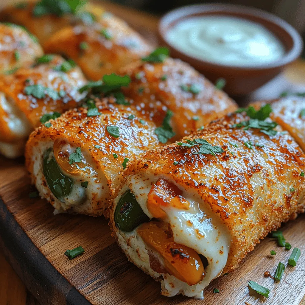 Frying your Crunchy Jalapeño Popper Wraps to perfection requires attention to detail. The right temperature and oil selection are pivotal in achieving that golden, crispy exterior while ensuring the filling is hot and gooey.