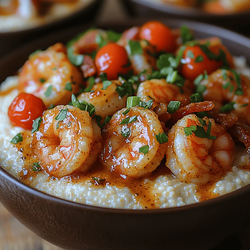 Spicy Southern Comfort: Creamy Cajun Shrimp and Grits is a quintessential dish that embodies the heart and soul of Southern cuisine. Originating from the Creole and Cajun traditions of Louisiana, this dish showcases a harmonious blend of flavors and textures that make it a beloved staple in many Southern households. The creamy, buttery grits serve as a warm and comforting base, while the shrimp, seasoned with a robust Cajun spice blend, adds a delightful kick that tantalizes the taste buds. Whether served at a family gathering or a festive occasion, this dish resonates with comfort and culinary heritage, making it a perfect choice for both casual dinners and special celebrations.