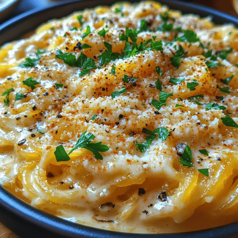 In recent years, spaghetti squash has gained significant popularity as a go-to low-carb alternative to traditional pasta. This versatile vegetable not only satisfies cravings for pasta but also adds a nutritious twist to your meals. Among the myriad of ways to prepare spaghetti squash, creamy spaghetti squash Alfredo stands out as a comforting and indulgent dish that remains healthy and wholesome. With its delightful creamy texture and rich flavor, this dish invites you to enjoy the essence of pasta without the carbs.