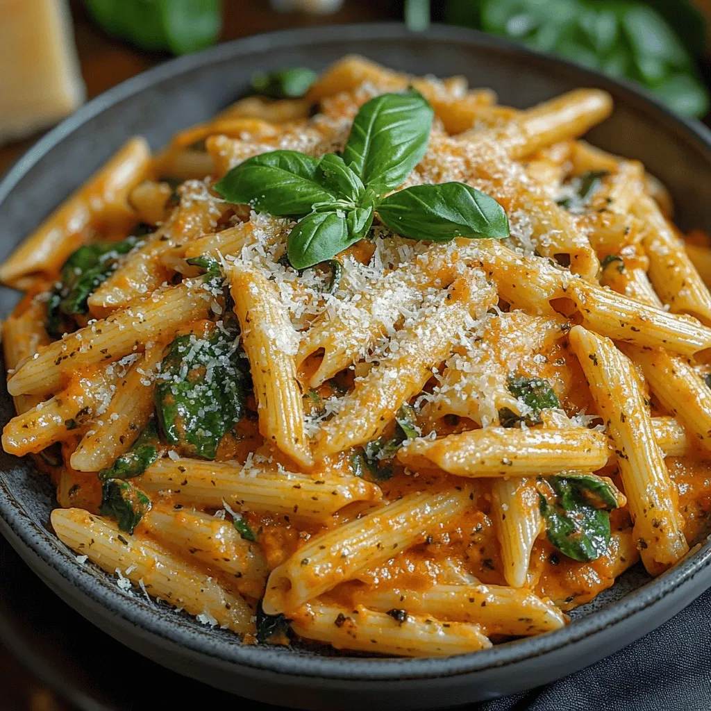 Creamy Tomato Spinach Penne is a delightful dish that perfectly embodies the essence of comfort food while offering a nutritious twist. This pasta recipe combines the rich, creamy texture of a luscious sauce with the vibrant flavors of fresh tomatoes and spinach, making it a standout choice for both weeknight dinners and special occasions. The appeal of this dish lies not only in its taste but also in its simplicity and ease of preparation, which makes it accessible even for novice cooks.