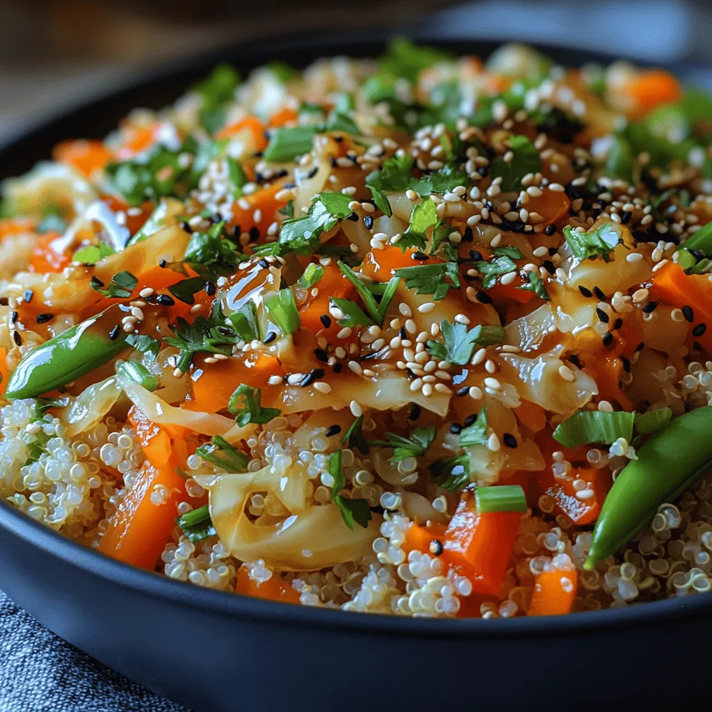 In the hustle and bustle of modern life, finding time to prepare nutritious meals can often feel like a daunting task. Enter the Crunchy Cabbage Stir-Fry Bowl, a vibrant and wholesome dish that not only satisfies your taste buds but also provides a plethora of health benefits. This meal combines fresh vegetables with protein-rich grains like quinoa or rice, making it an excellent choice for busy weeknights or meal prep sessions. With its quick preparation time and adaptability to various dietary preferences, the Crunchy Cabbage Stir-Fry Bowl is a culinary gem that appeals to vegetarians, vegans, and gluten-free eaters alike.