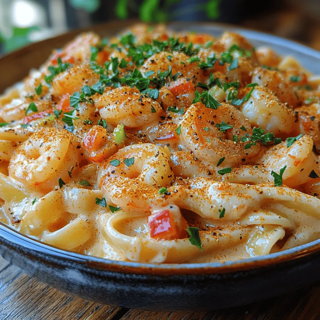 Creamy Cajun Shrimp Pasta is a dish that tantalizes the taste buds with its rich flavors and creamy texture. This culinary delight is a perfect fusion of succulent shrimp and a luxurious sauce, making it an ideal choice for gatherings, romantic dinners, or a comforting meal at home. The enchanting blend of spices and ingredients in this recipe brings the essence of Cajun cuisine to any dining table, offering a unique experience that is both satisfying and unforgettable.