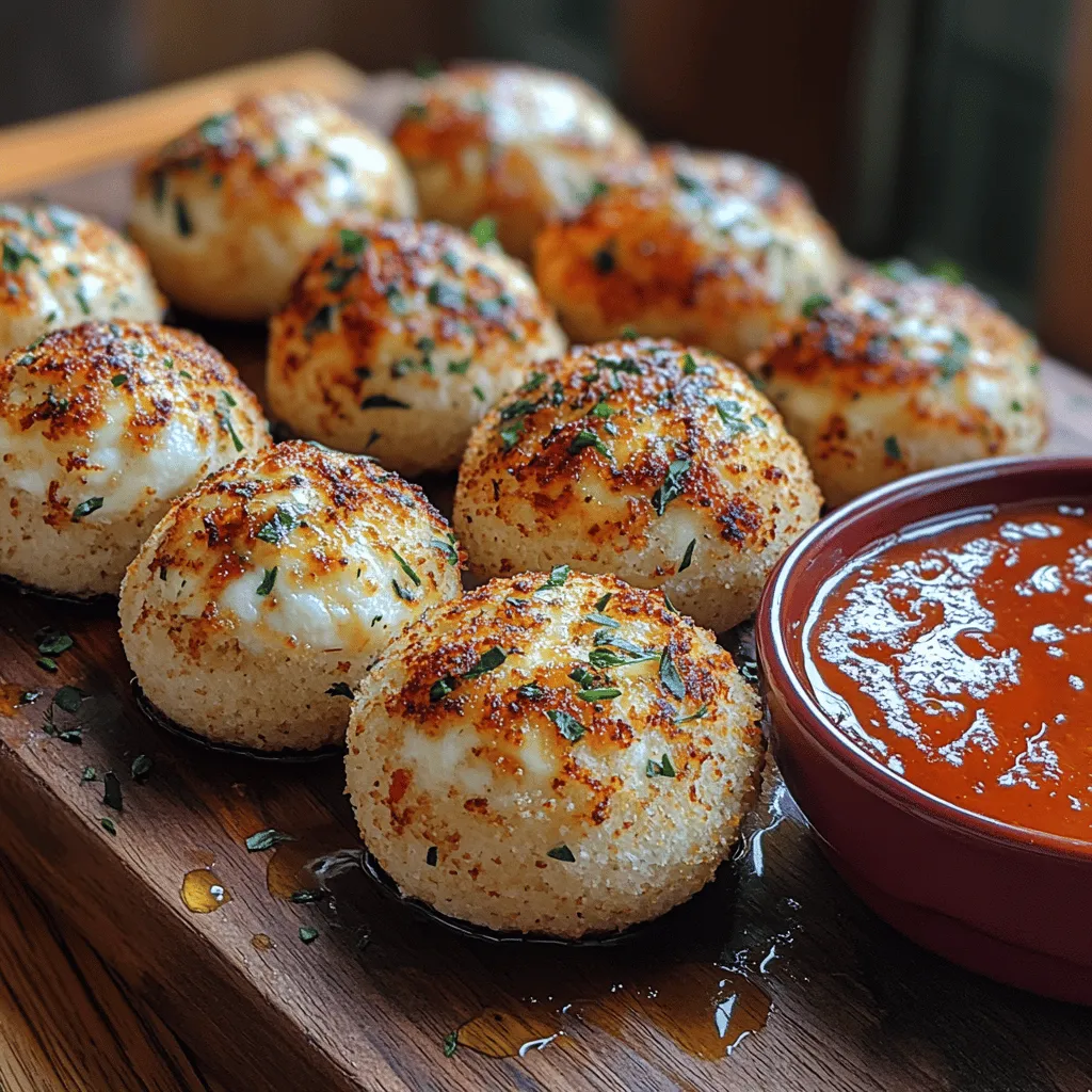 Crispy Mozzarella Stuffed Bites are more than just a snack; they are a delightful culinary experience that brings together the rich creaminess of mozzarella cheese and the satisfying crunch of a perfectly fried exterior. These bites are an excellent choice for a variety of occasions—be it a lively party, a cozy family gathering, or a solo movie night. Their simple yet effective flavor profile makes them universally appealing, ensuring that they will be a hit with both kids and adults alike.