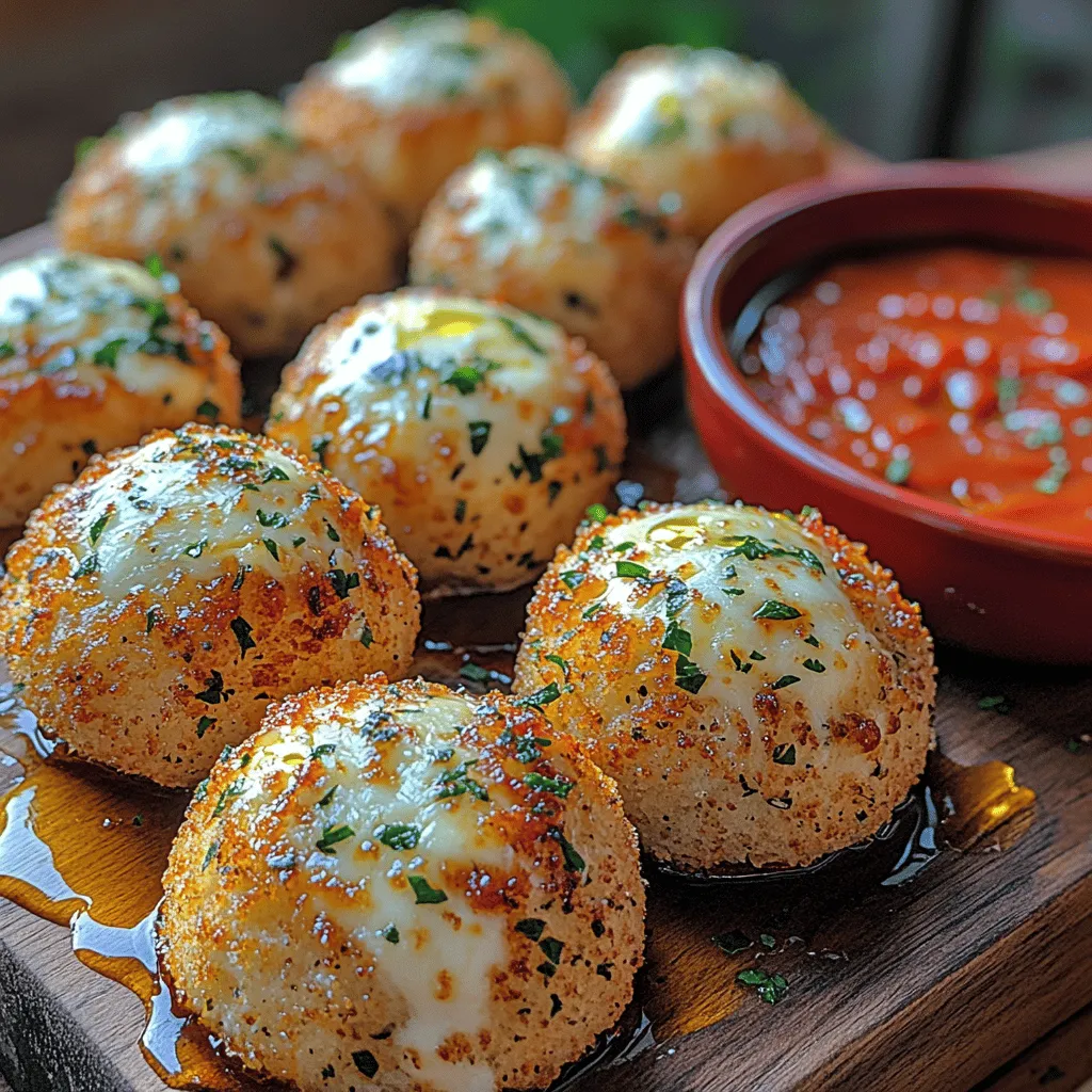 Crispy Mozzarella Stuffed Bites are more than just a snack; they are a delightful culinary experience that brings together the rich creaminess of mozzarella cheese and the satisfying crunch of a perfectly fried exterior. These bites are an excellent choice for a variety of occasions—be it a lively party, a cozy family gathering, or a solo movie night. Their simple yet effective flavor profile makes them universally appealing, ensuring that they will be a hit with both kids and adults alike.