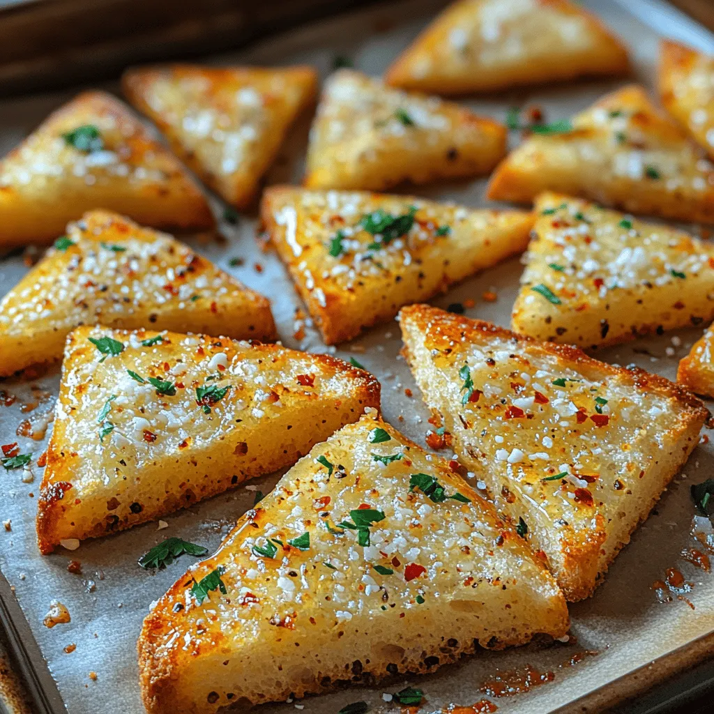 In a world increasingly focused on sustainability and reducing food waste, the culinary arts present a delicious opportunity to transform leftover ingredients into something remarkable. One of the most delightful transformations is turning stale bread into Crispy Garlic Bread Crust Chips. This recipe not only offers a savory and satisfying snack but also allows you to repurpose bread that might otherwise go uneaten.