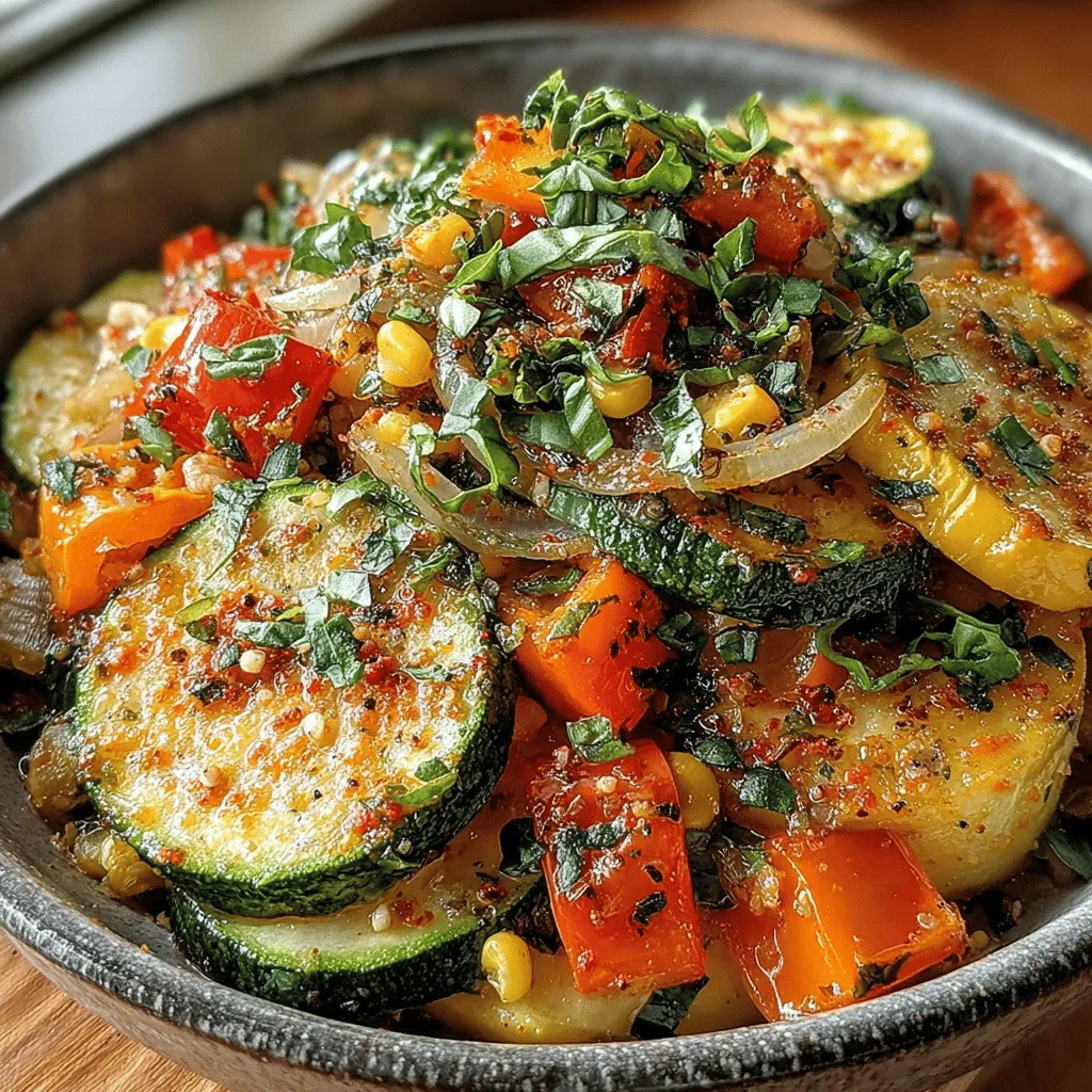 As summer rolls in, kitchens everywhere come alive with the vibrant colors and fresh flavors of seasonal produce. The warmer months present a unique opportunity to embrace the bounty of nature, encouraging home cooks to explore and experiment with the plethora of vegetables available. Seasonal cooking not only celebrates the rich diversity of ingredients but also enhances the overall dining experience by utilizing fresh, local produce. One dish that encapsulates the essence of summer is the Sunshine Sauté: Summer Squash & Corn Delight. This recipe is a true celebration of summer flavors, showcasing the best of what the season has to offer.